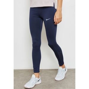 Nike Blue Power Racer Tights Leggings size S